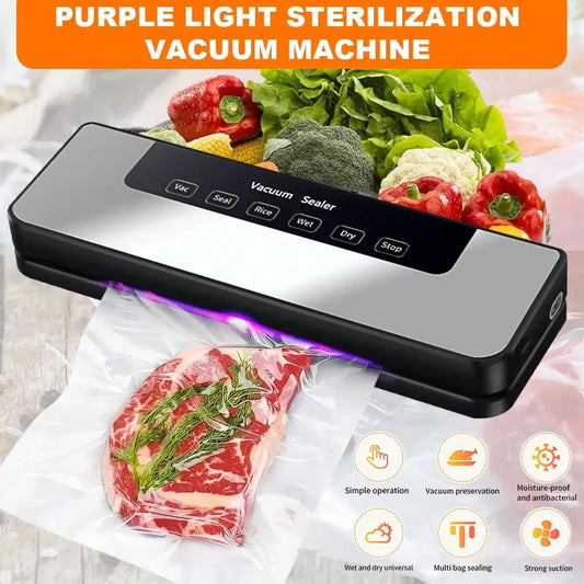 Automatic Vacuum Sealing System with 30pcs Bags.