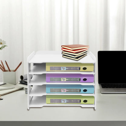 Office Desk Letter File Organizer