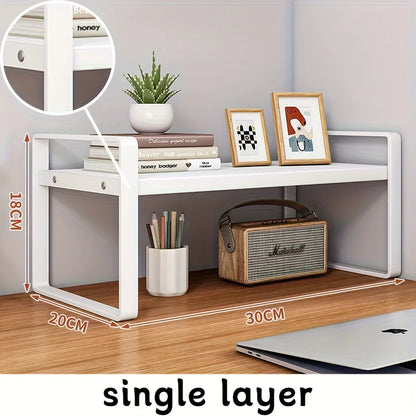 Iron Minimalist Multi-Tier Shelving Unit