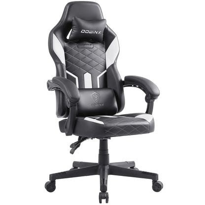 Big and Tall 350LBS Gaming Chair with Pocket Spring Cushion, Ergonomic High Back with Reclining