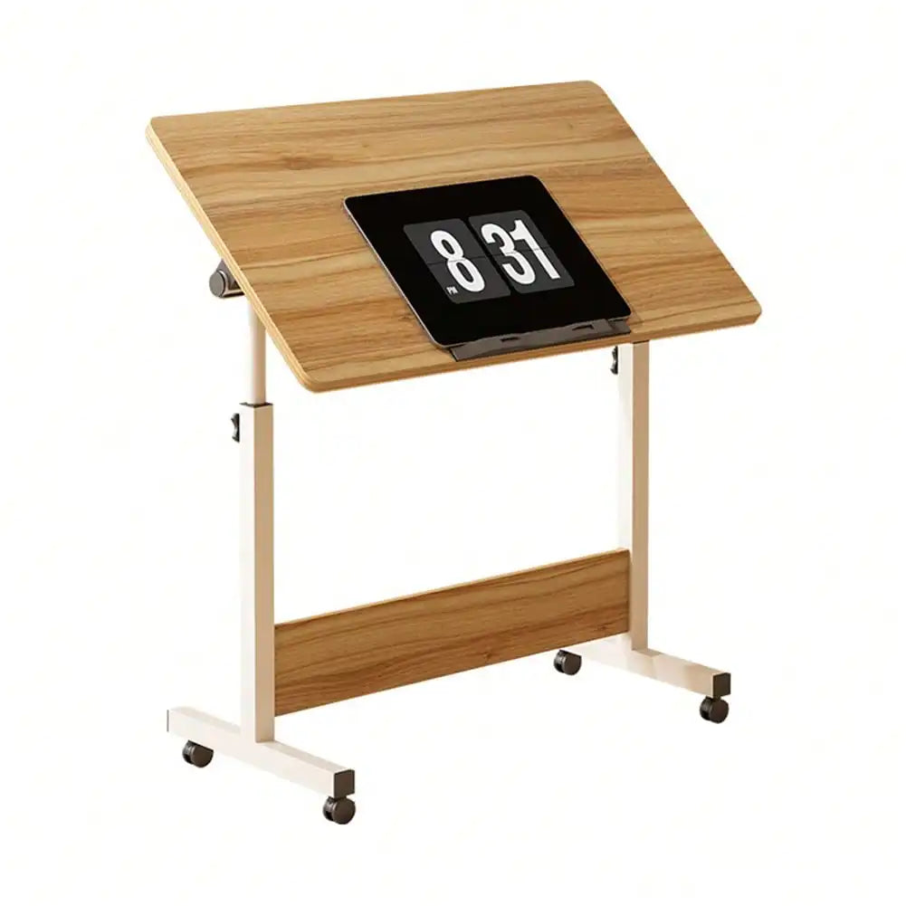 Height Adjustable Standing Desk Ergonomic Table with Wheels