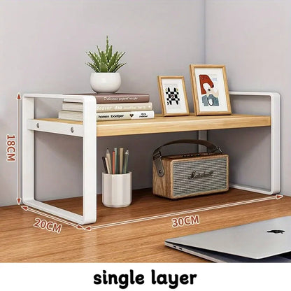 Iron Minimalist Multi-Tier Shelving Unit