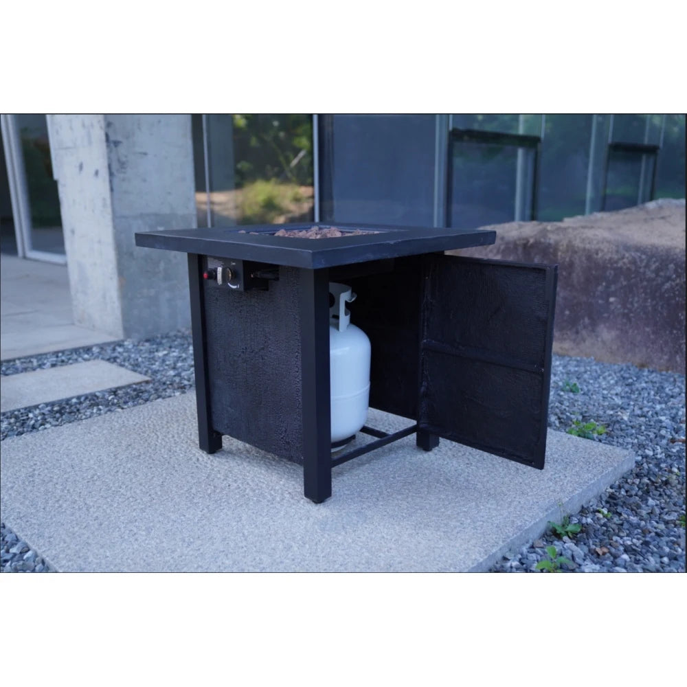 Outdoor Gas Fire Pit Table Patio Propane - 50,000 BTU