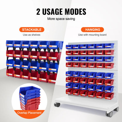 24pcs Stackable Organizer Storage Container Bin 5x4*3 inch