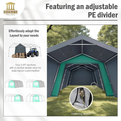 Heavy Duty Storage Shelter, Portable Carport