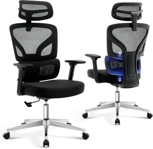 Ergonomic Computer Office / Gaming Chair with Adjustable Lumbar Support,