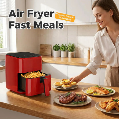 Small Air Fryer with Digital Touch Panel