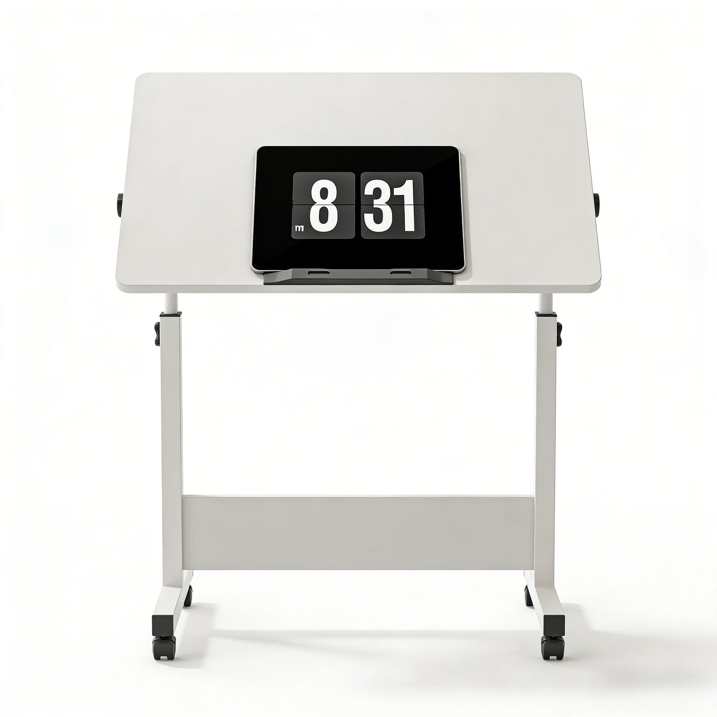 Height Adjustable Standing Desk Ergonomic Table with Wheels