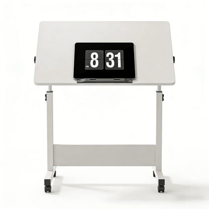 Height Adjustable Standing Desk Ergonomic Table with Wheels